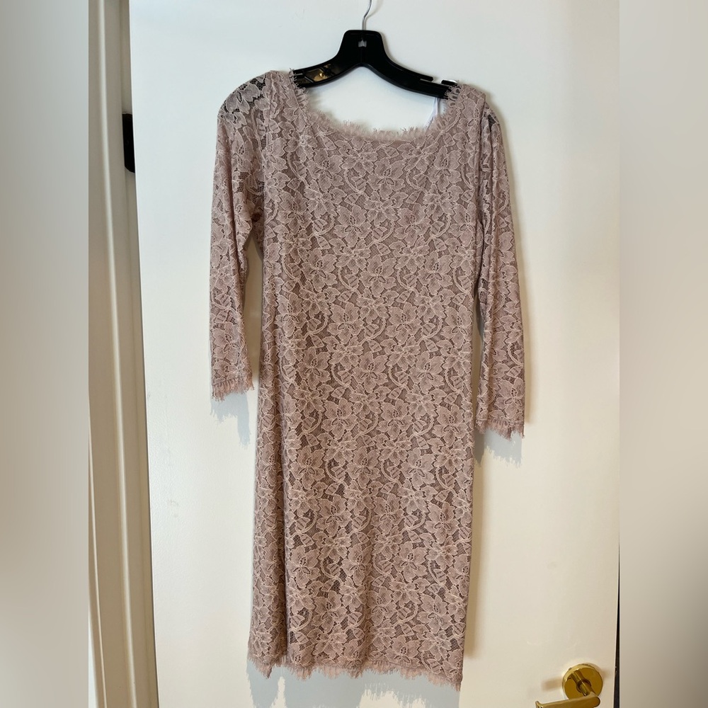 Diane Von Furstenberg Sarita Flower Lace Dress Size 6